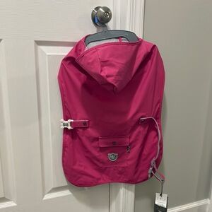 Dog Pink Rain Poncho